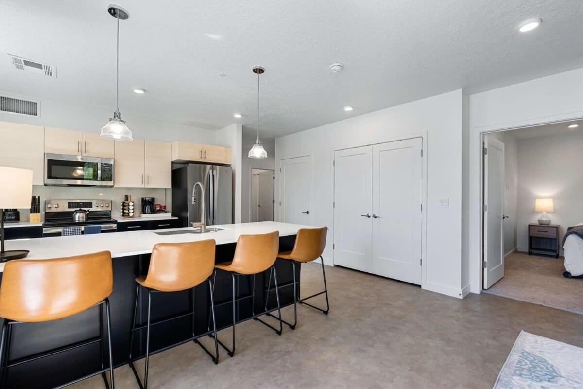 Apartamento 2Br Luxury Urban Escape Balcony & Fitness Center Salt Lake City Exterior foto